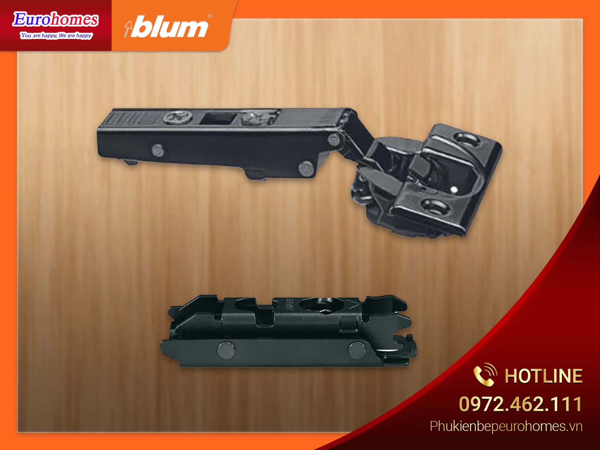 Kích thước Bản lề Blum