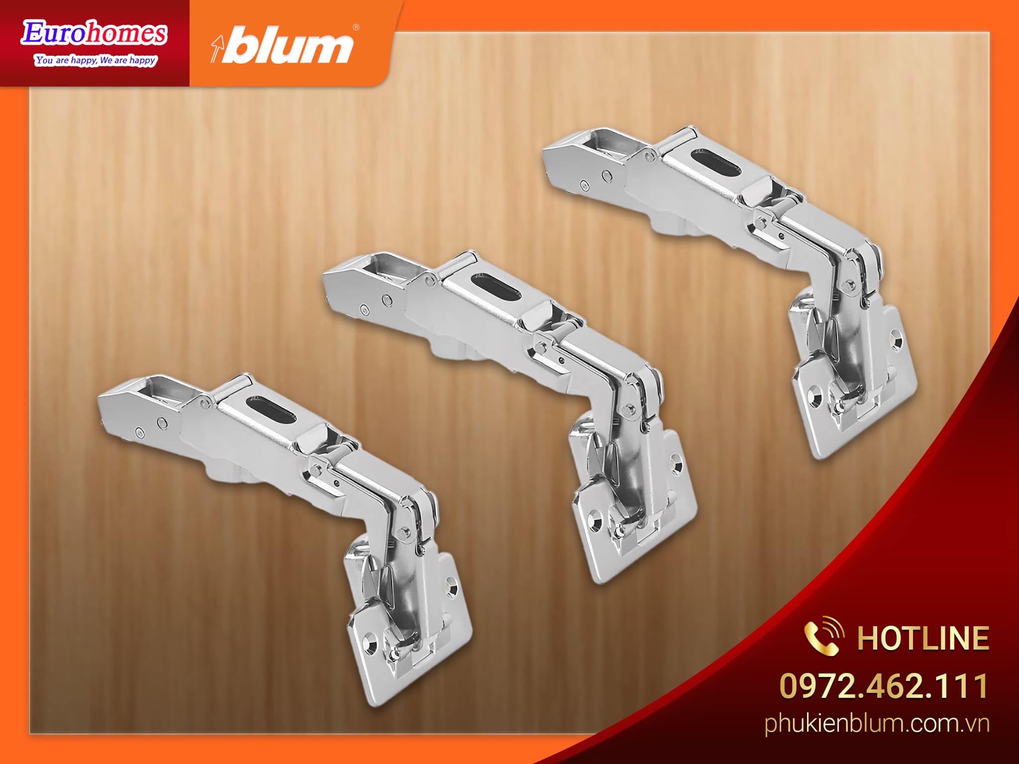 Kích thước Bản lề Blum