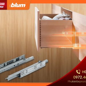 Ray âm TANDEM giảm chấn mở toàn phần-500mm : 71.02.500
