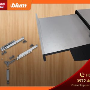 Khóa ray hộc kéo + Bục thang ngăn kéo