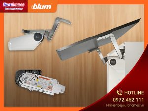 Tay nâng dùng cho 1 cánh tủ HS (2-5kg ; 350-525mm): 70.02.001