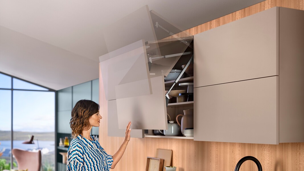 Bộ Tay nâng hạ Blum - Aventos HF Top