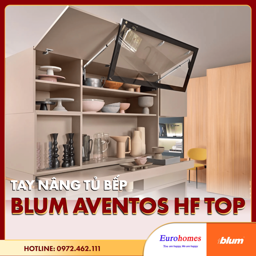 Tay nâng tủ bếp