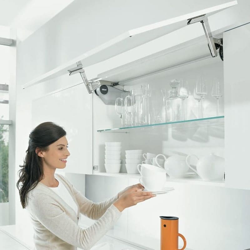 Tay nâng cánh tủ bếp Blum - Giá tốt nhất 2025