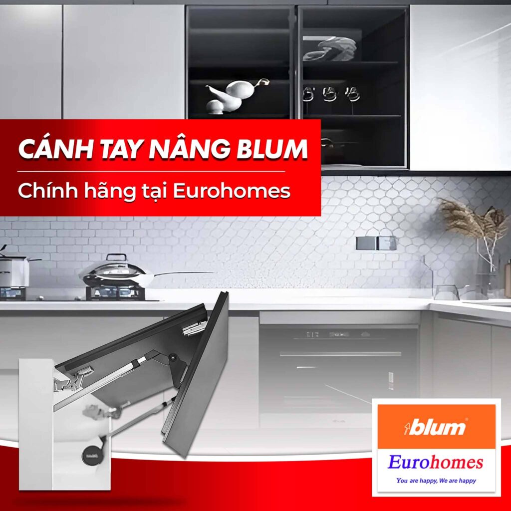 Cánh Tay nâng Blum chính hãng tại Eurohomes