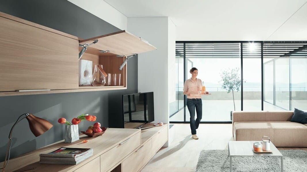 Kích thước Tay nâng Blum, lựa chọn như thế nào?