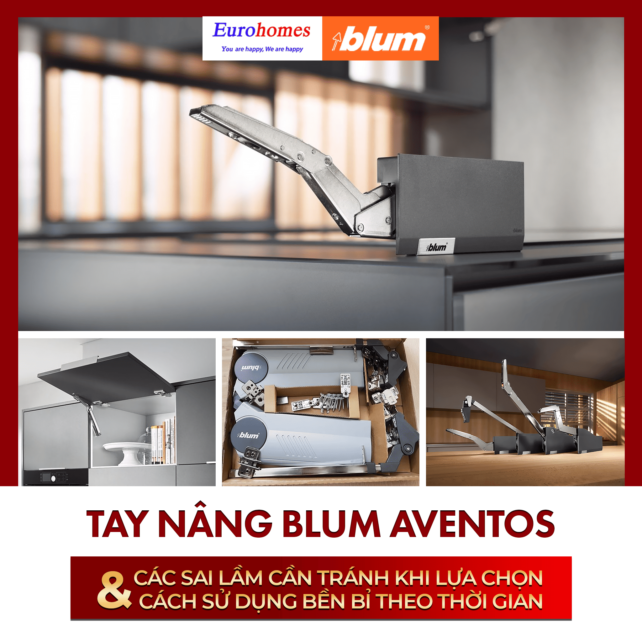 Tay nâng Blum AVENTOS