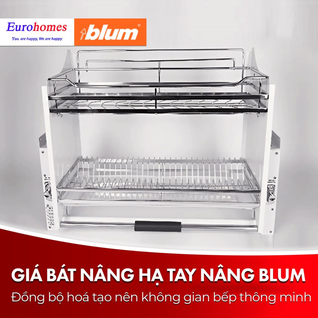 Giá bát nâng hạ Tay nâng Blum