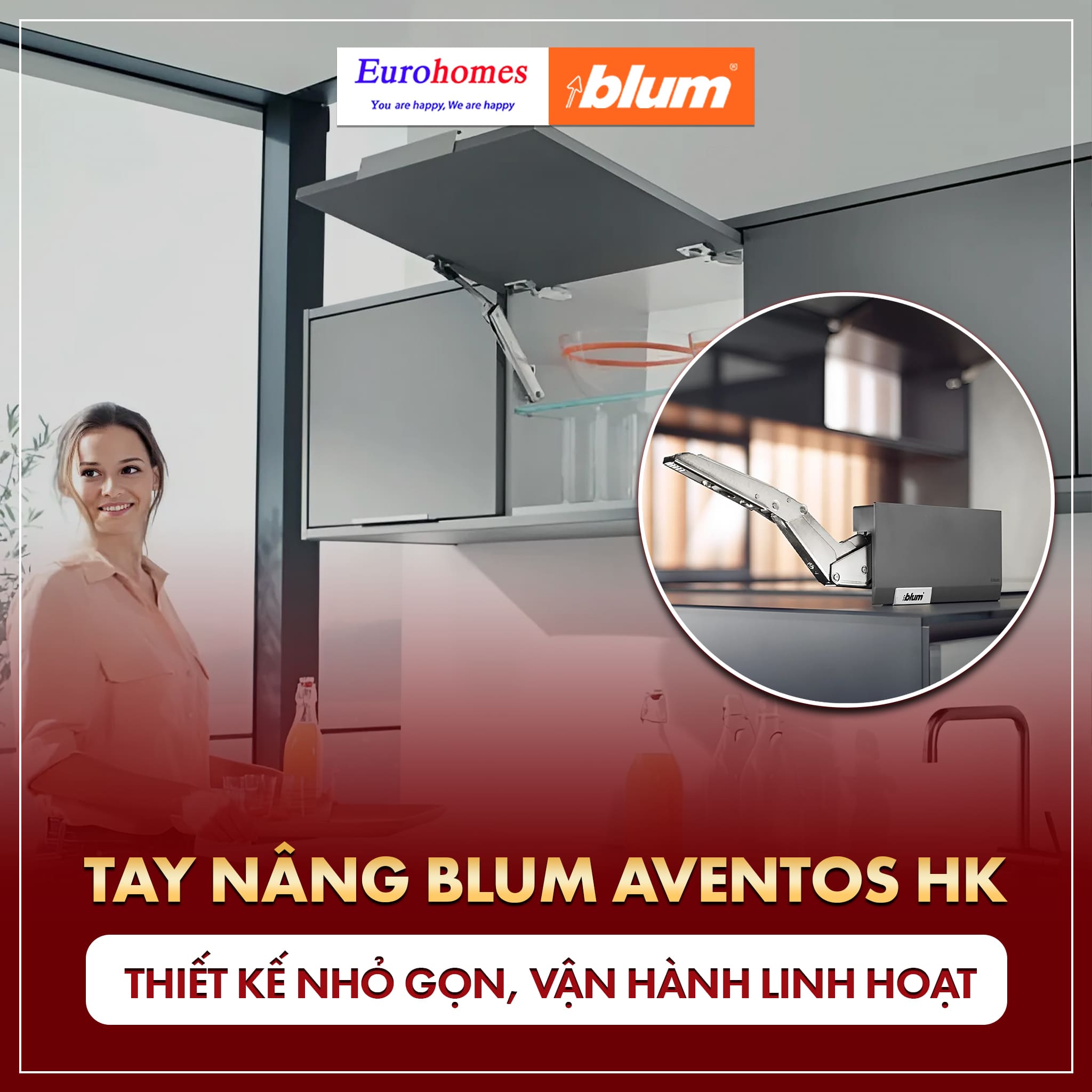 Tay nâng Blum AVENTOS HK