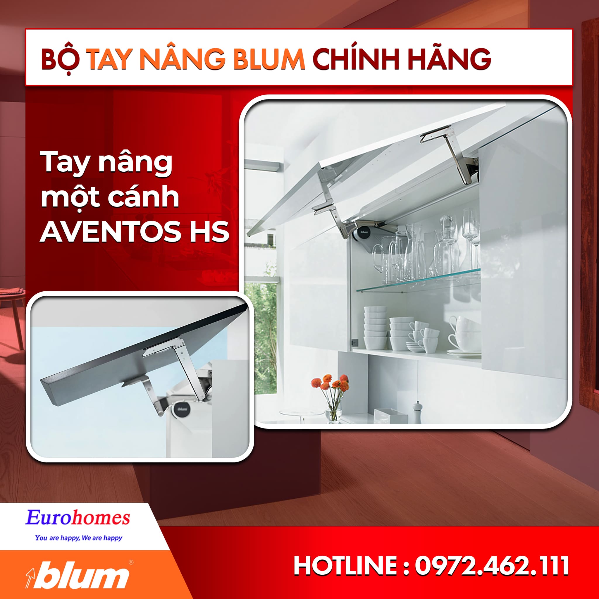 Bộ Tay nâng Blum