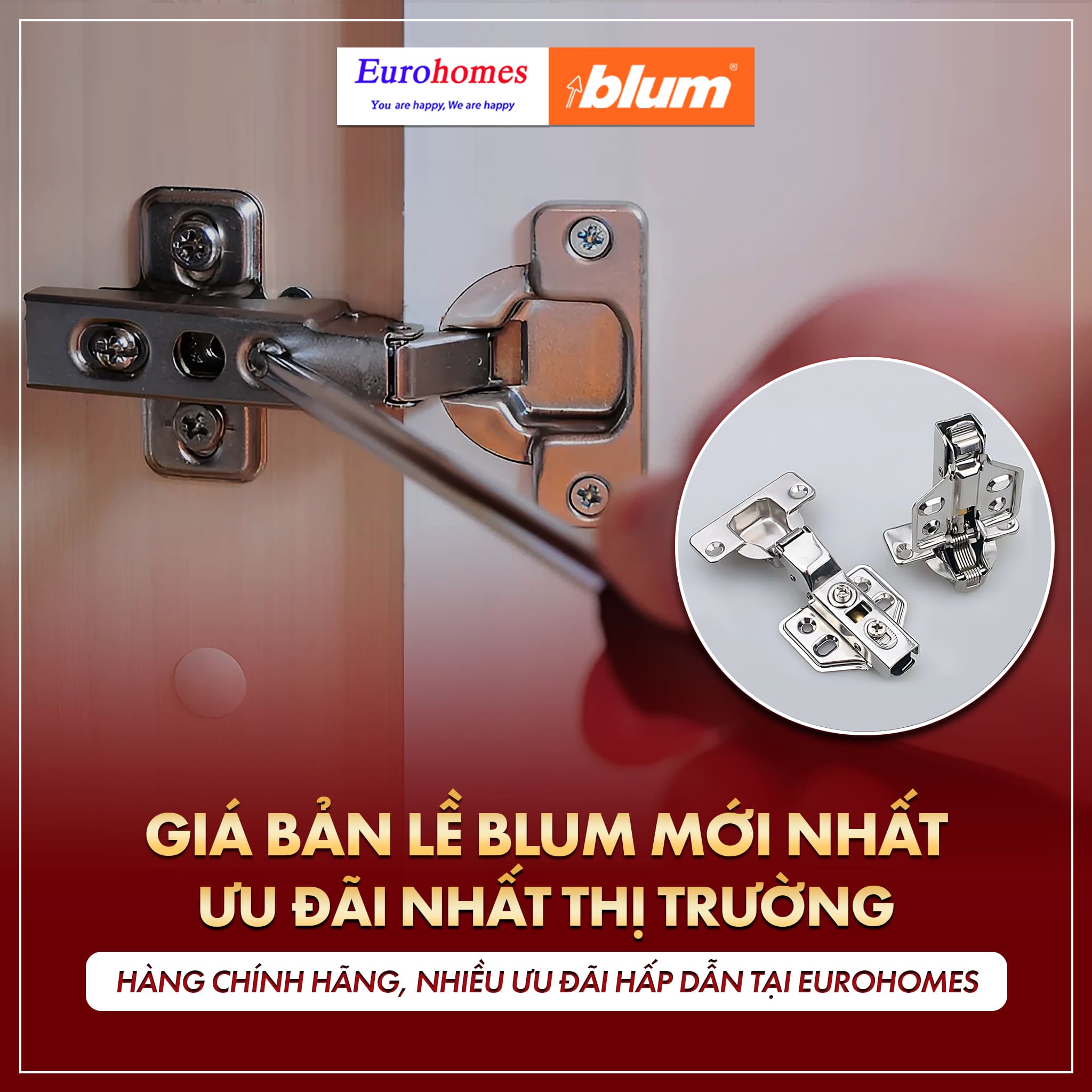 Giá bản lề Blum