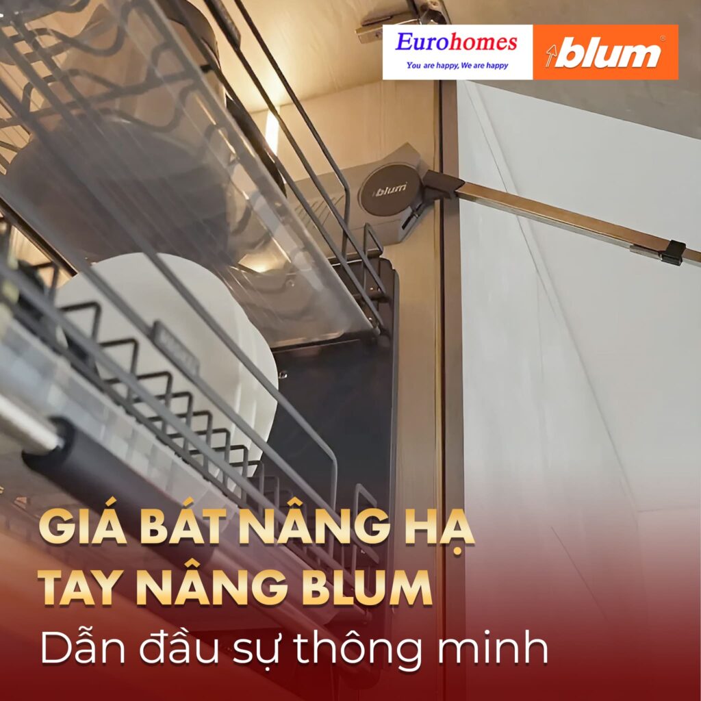 Giá bát nâng hạ tay nâng Blum