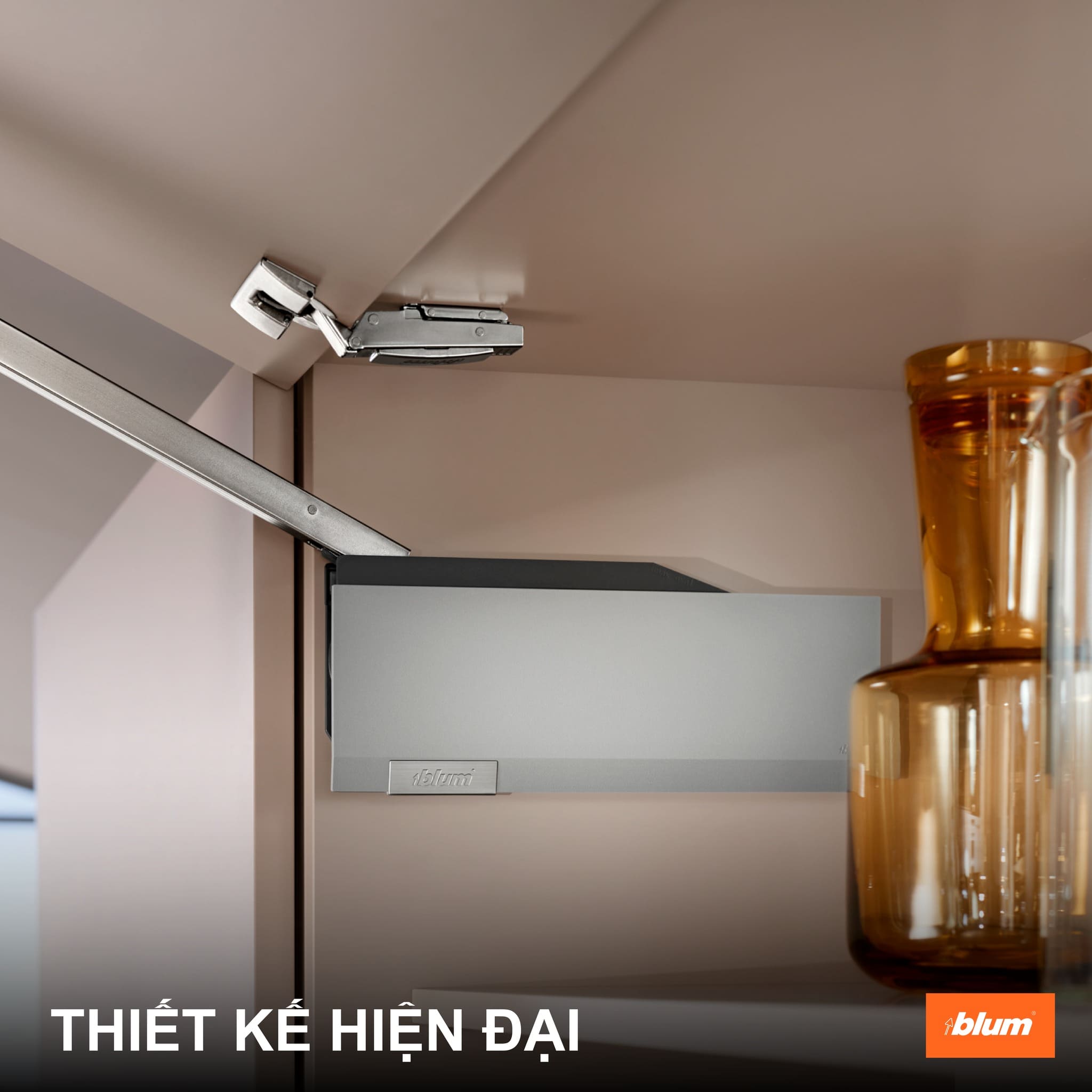 Cách lắp Tay nâng Blum
