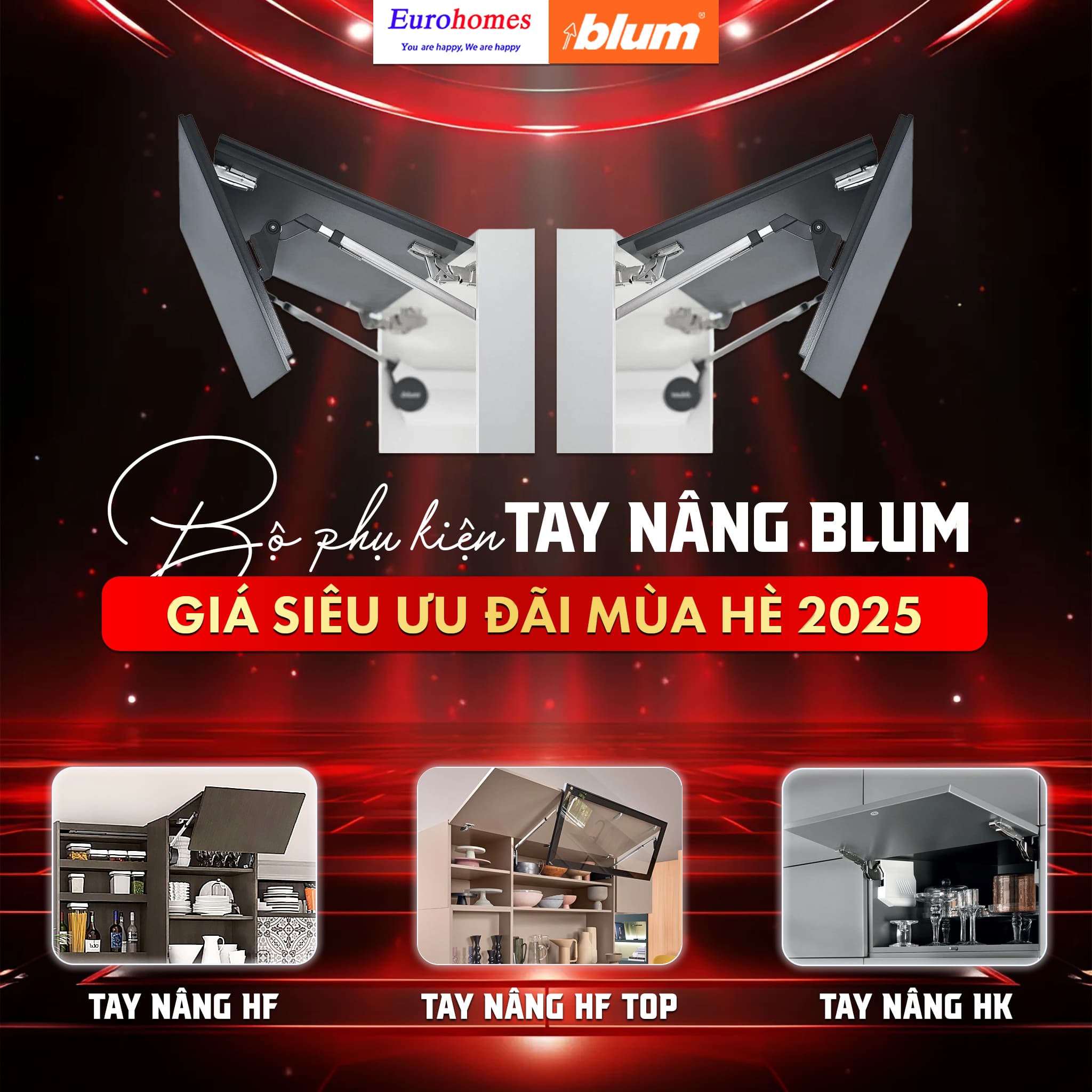 _Bộ phụ kiện Tay nâng Blum - Phụ kiện nội thất cao cấp giá tốt mùa hè 2025