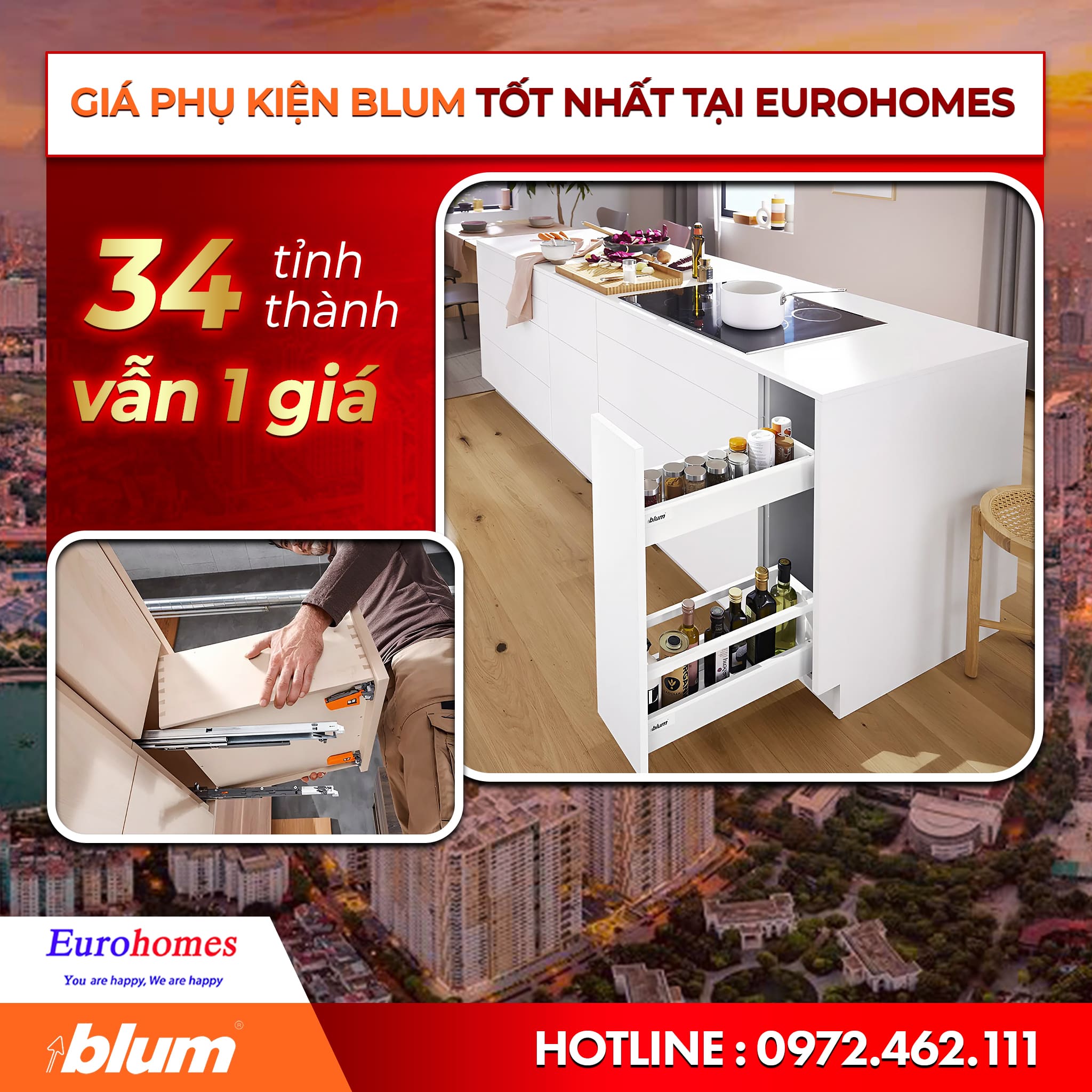 Bộ phụ kiện Blum