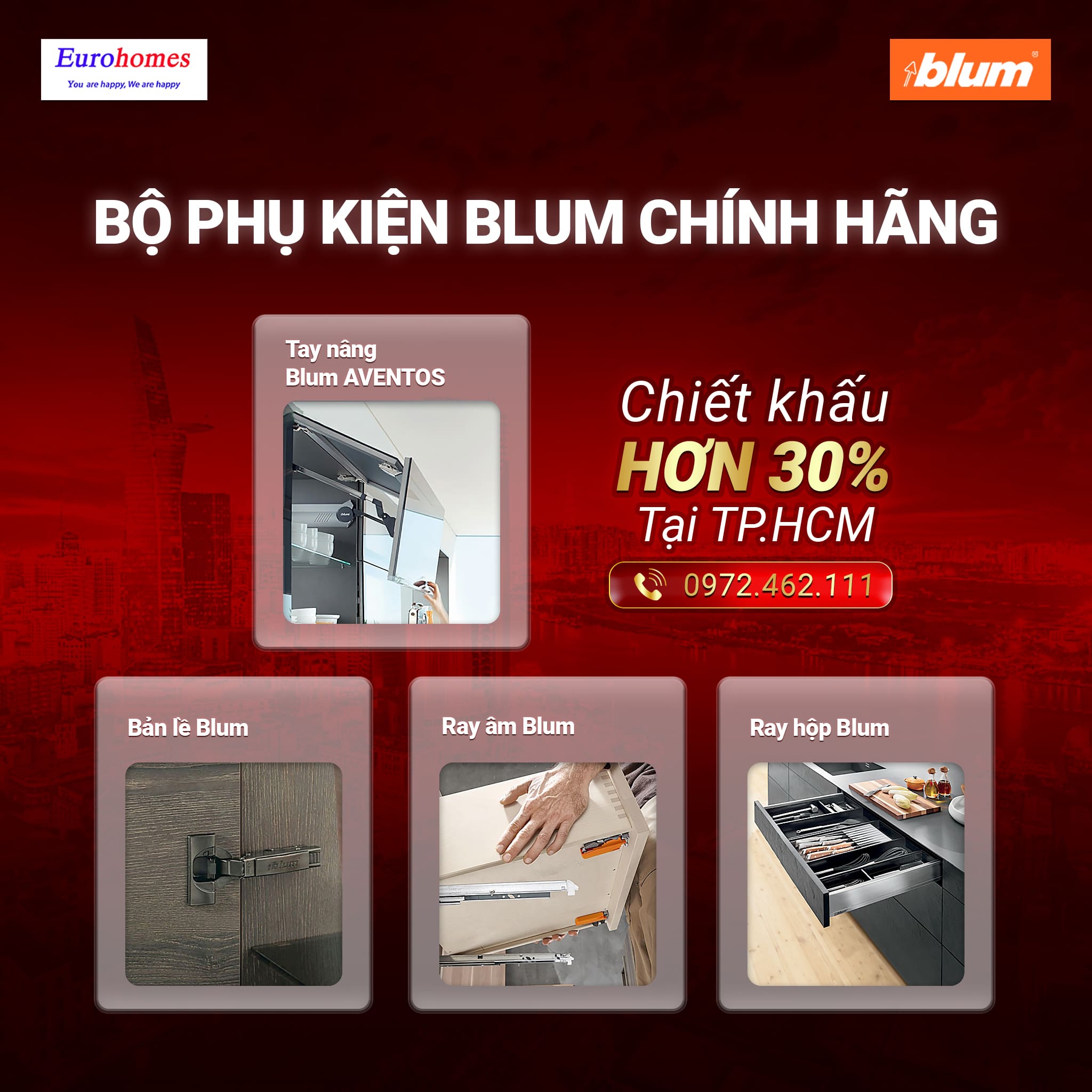 Phụ kiện bếp Blum