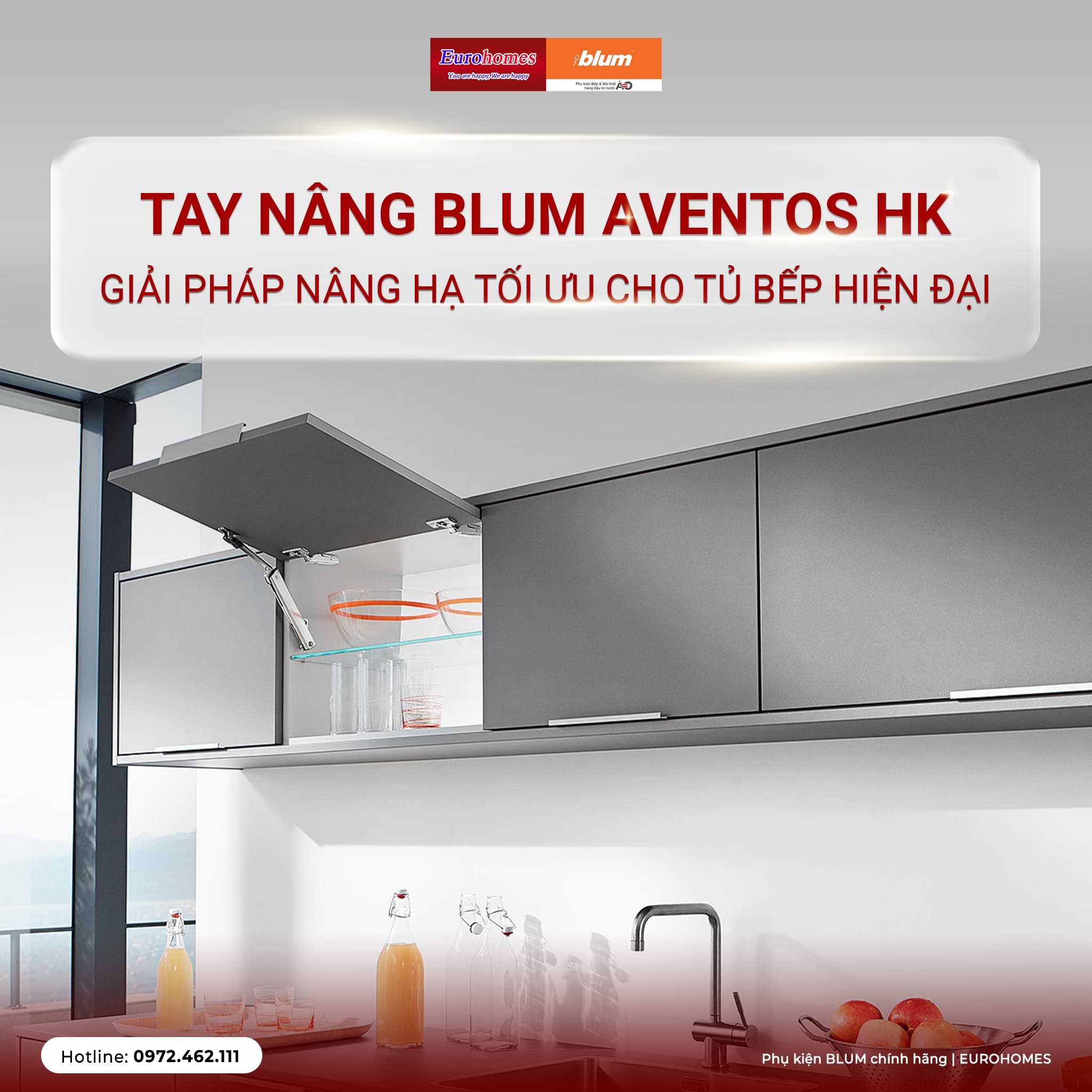 Tay nâng Blum 1 cánh