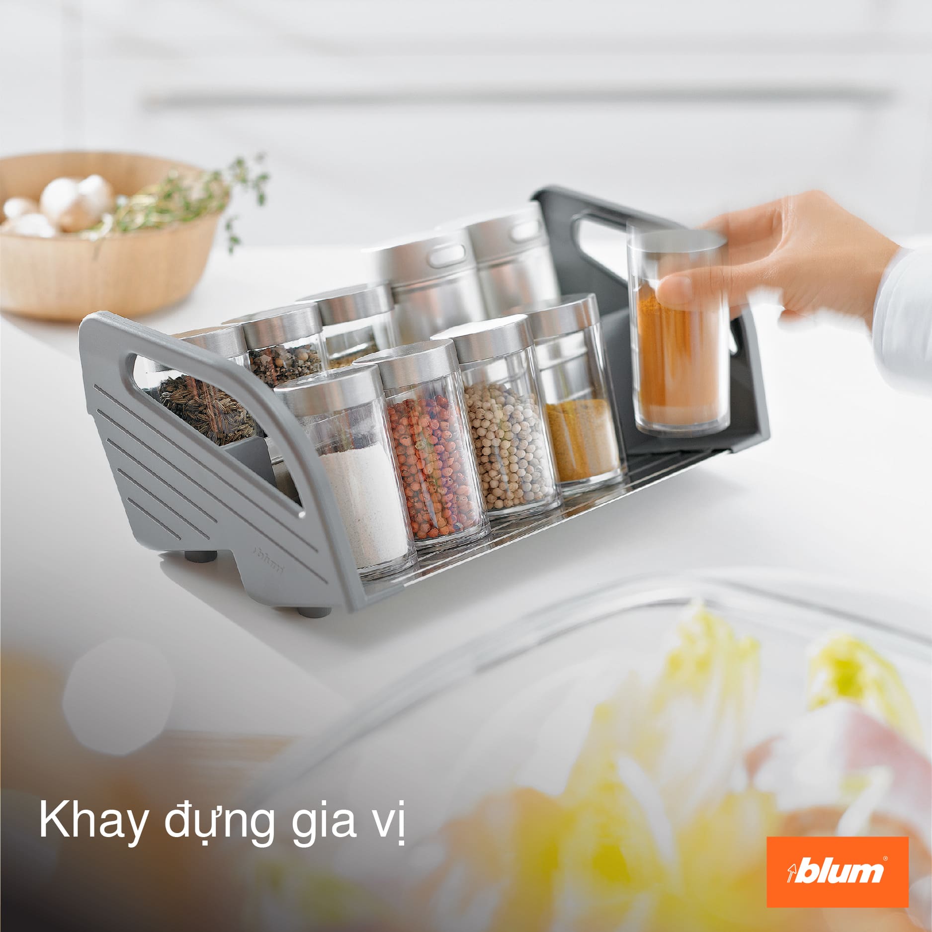 Khay đựng gia vị 