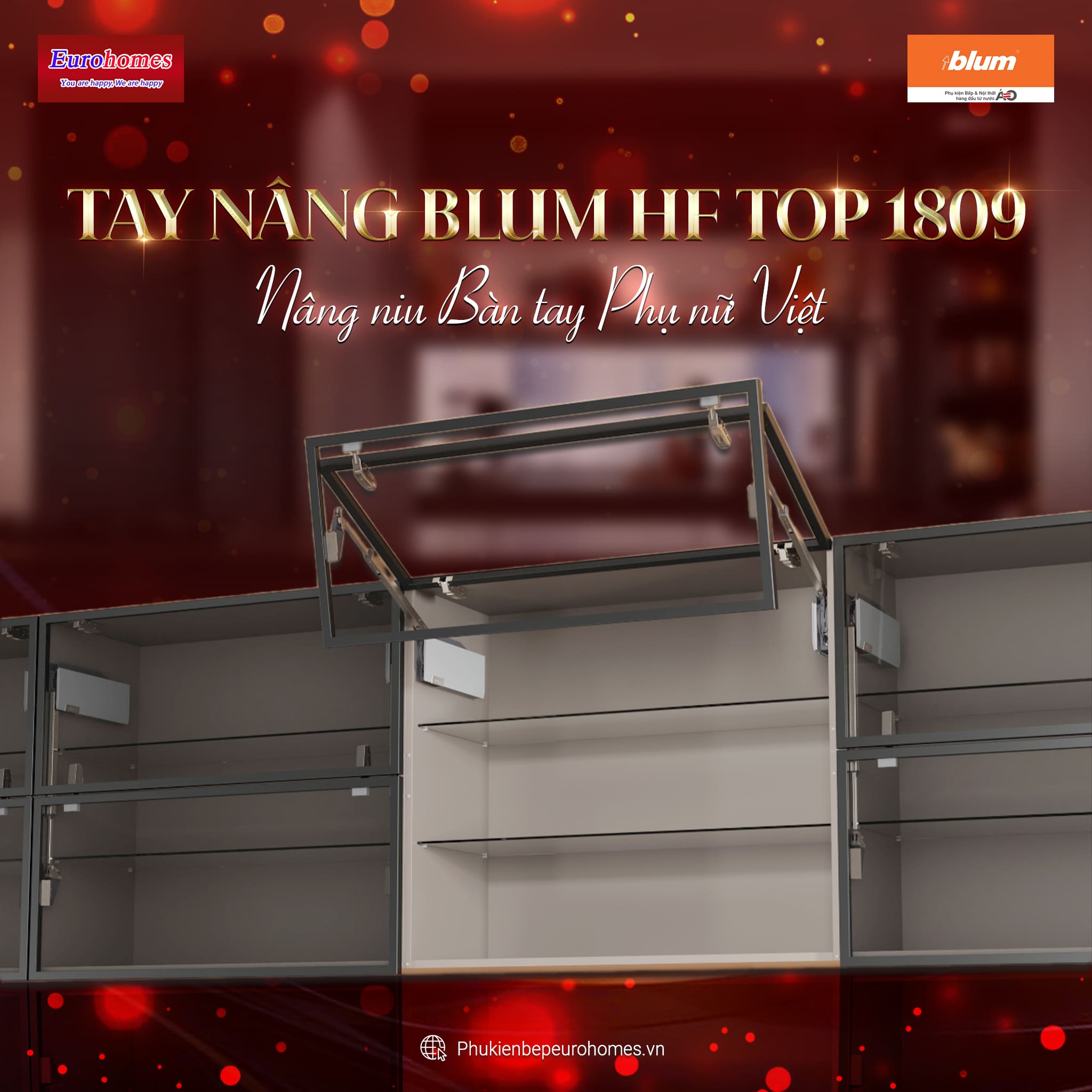 Tay nâng Blum HF top 1809